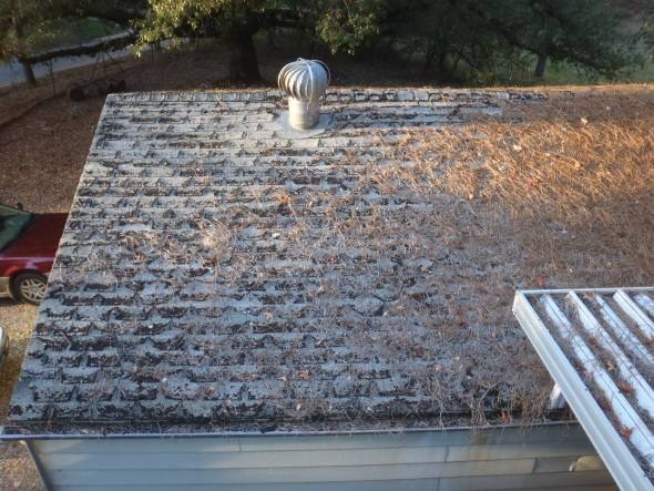 Close inspection photo used to document a property condition